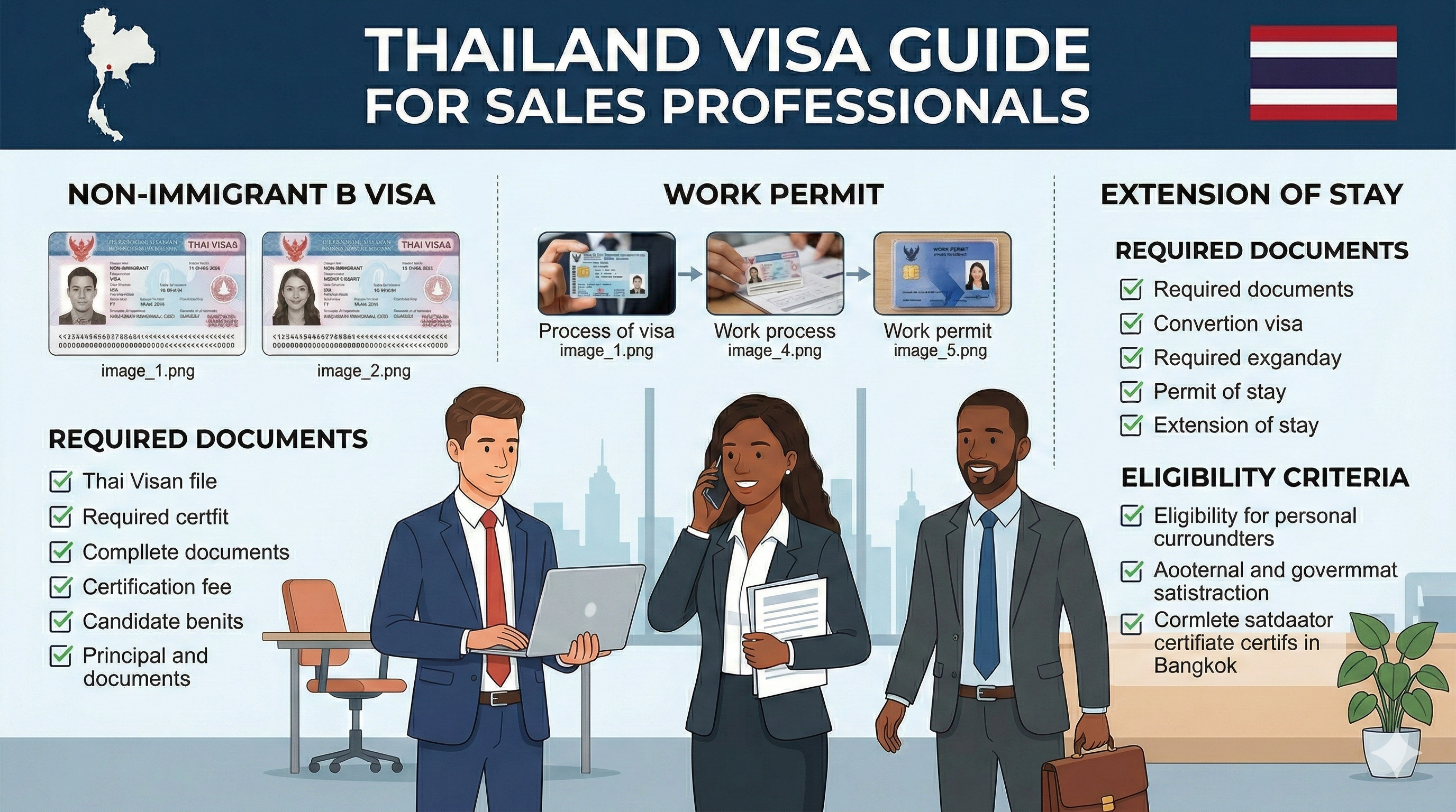 Thailand Visa Guide for Sales Professionals (2024)